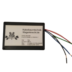 Kombiwandler 6 auf 4 Zylinder Rechteck zu Klemme 1