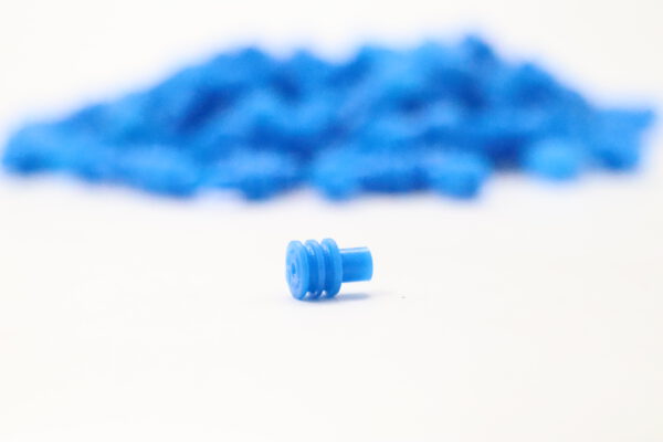 Blaue Einzeladerdichtung 1.00 bis 0.35 mm2