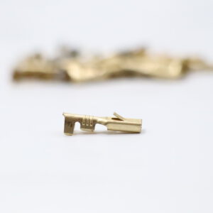 Flachsteckhülse mit Raste blank 0.5 bis 1.0 mm2