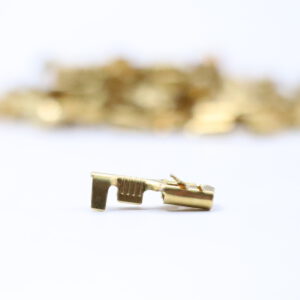 Flachsteckhülse mit Raste blank 1.5 bis 2.5 mm2
