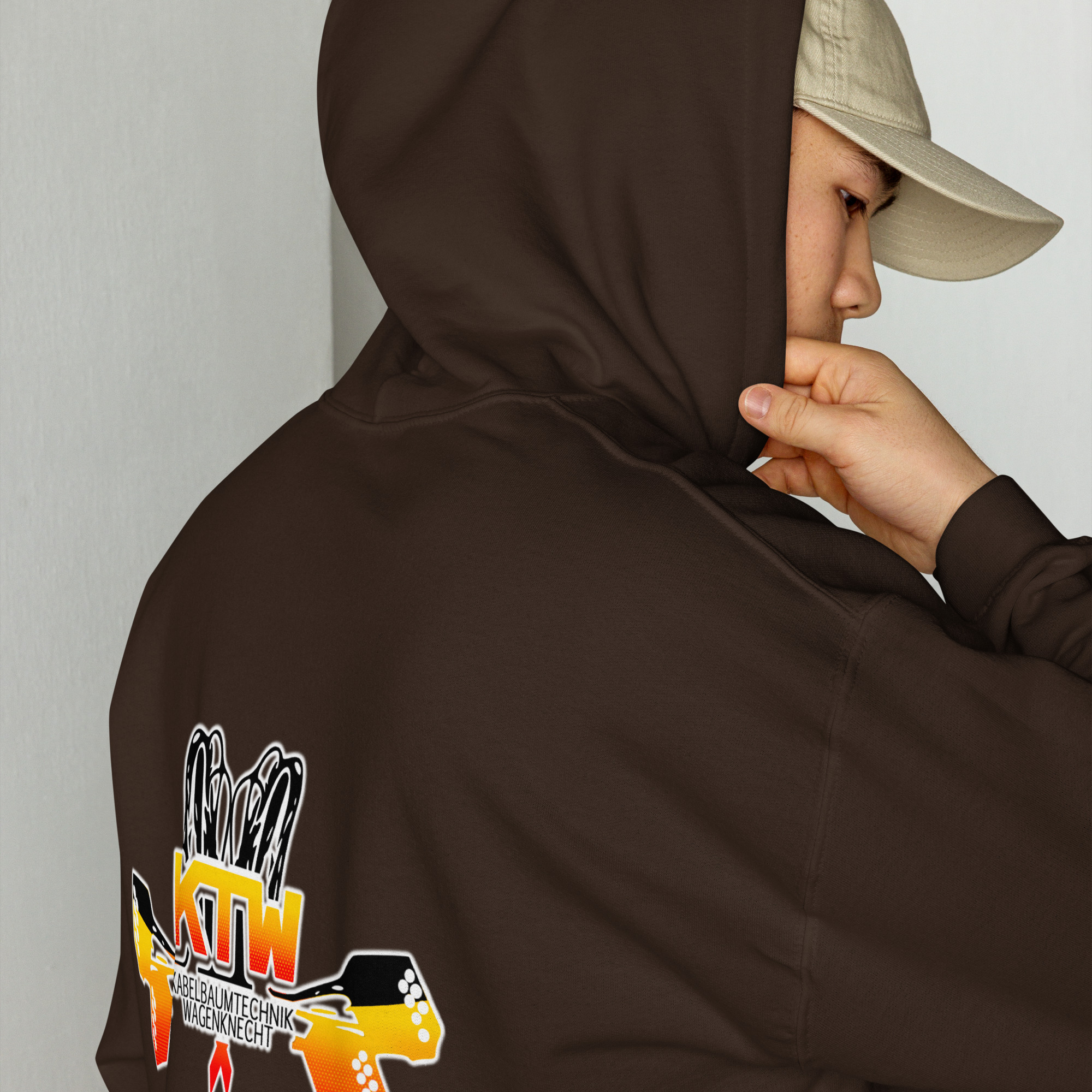 Unisex-Kapuzenpullover – Bild 4