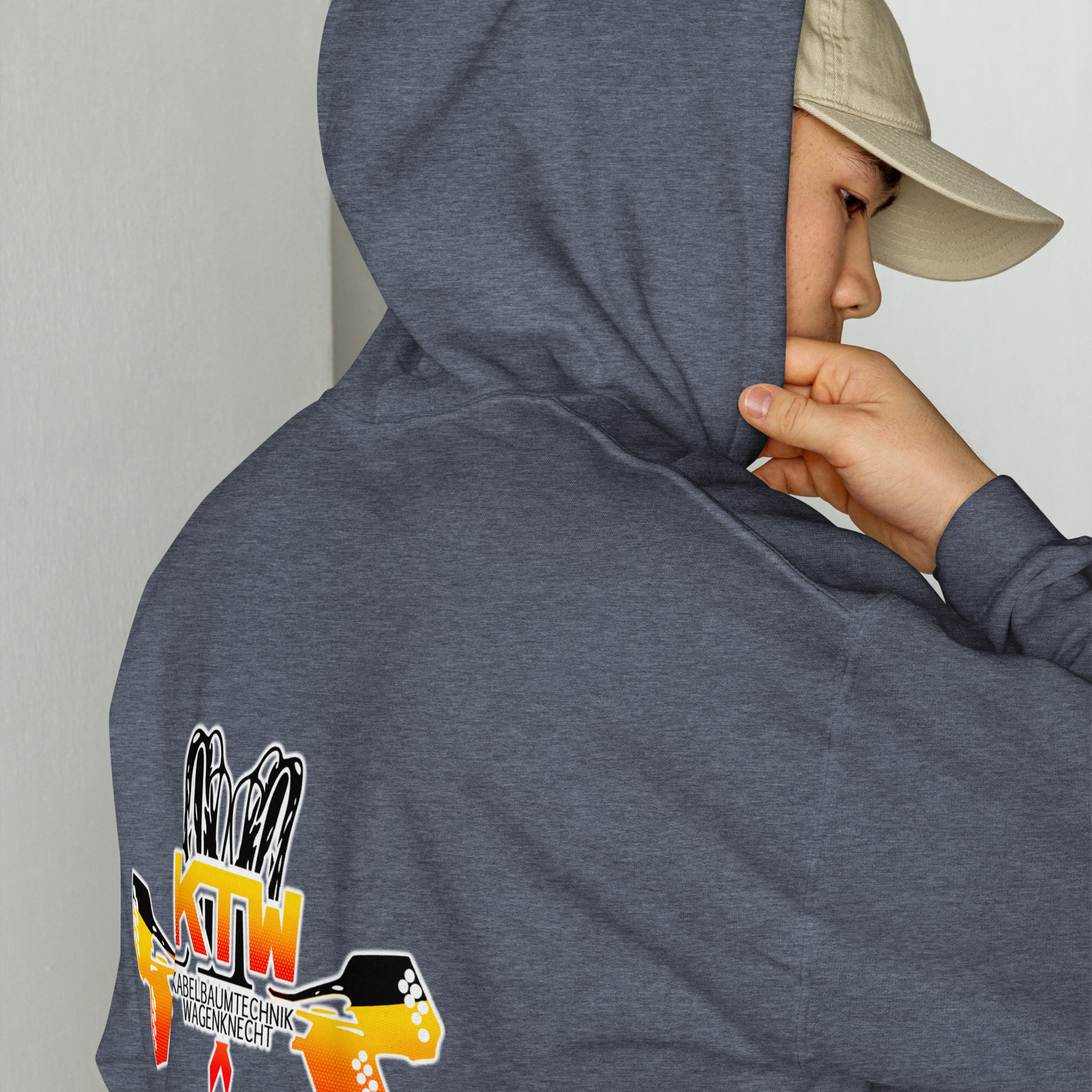 Unisex-Kapuzenpullover – Bild 6